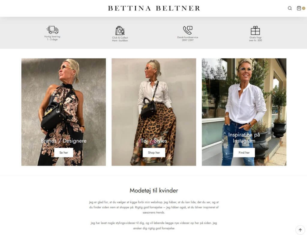 Afrika husdyr uformel Bettina Beltner | Hjemmeside i WordPress | Cases